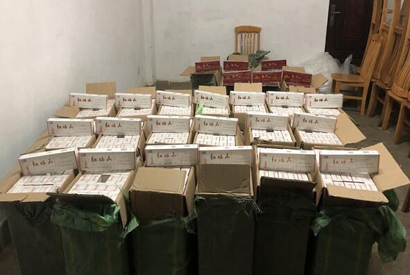 澜沧警方查获1250条假烟 涉案价值达11万元(图)